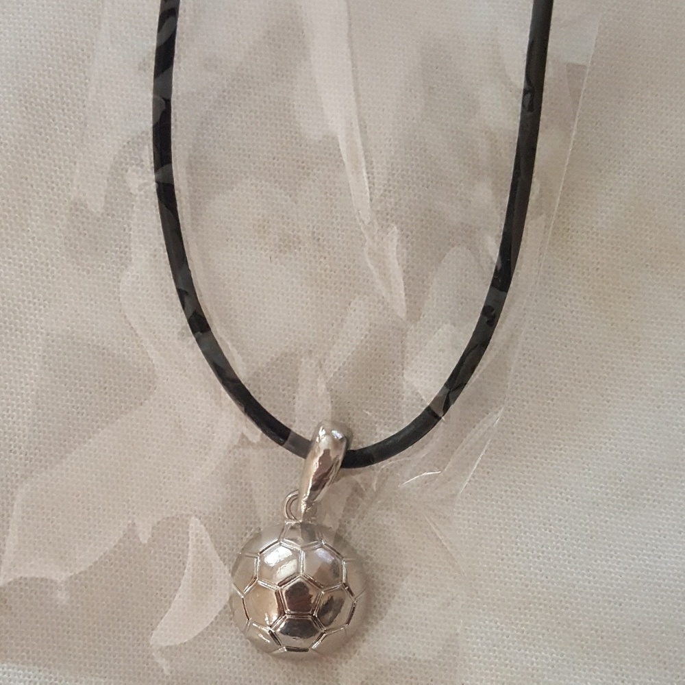 Boy or girl soccer necklace